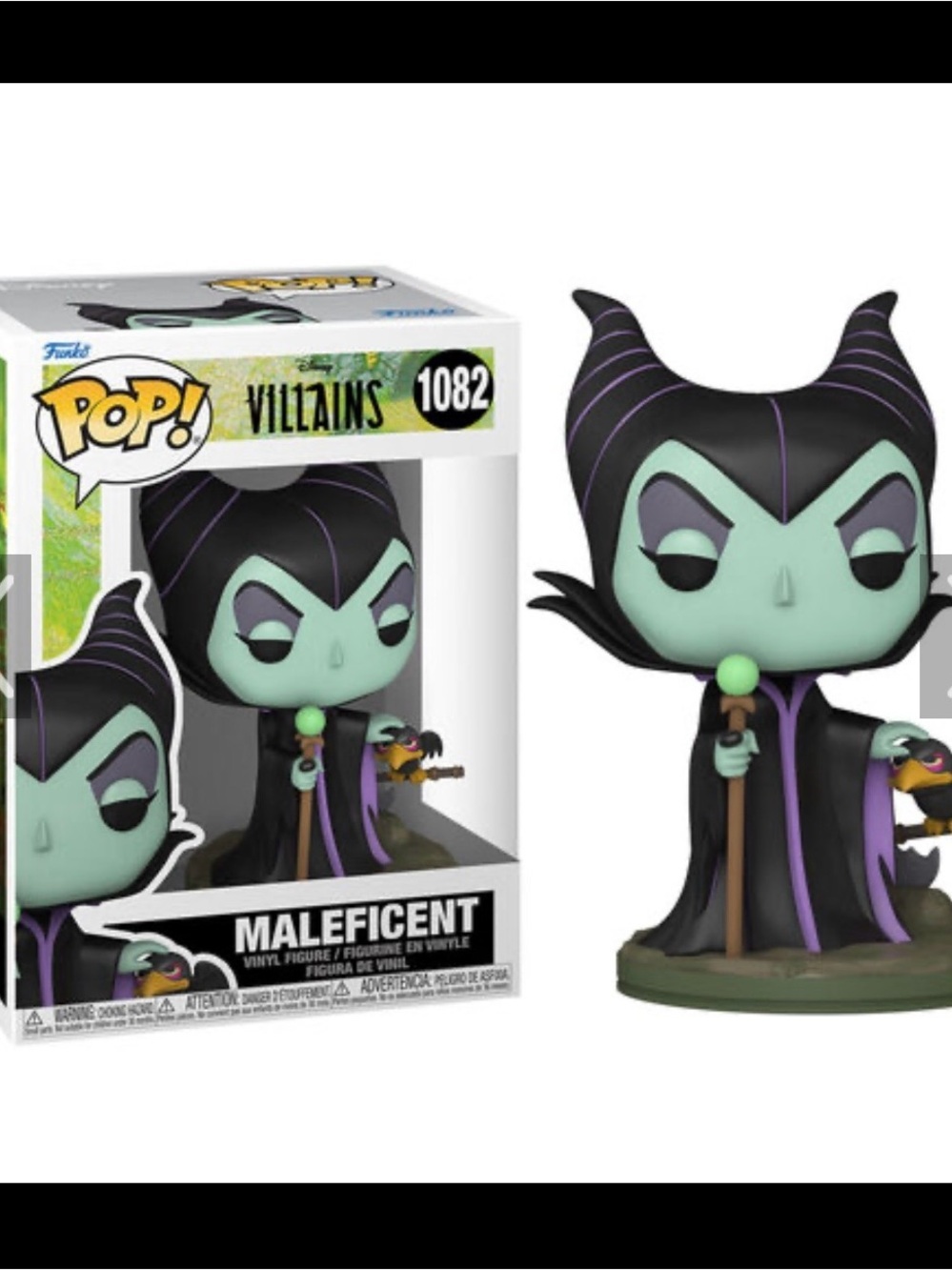 Funko Pop! Maleficent Vinyl Figure - Black, Mint & Purple